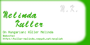 melinda kuller business card